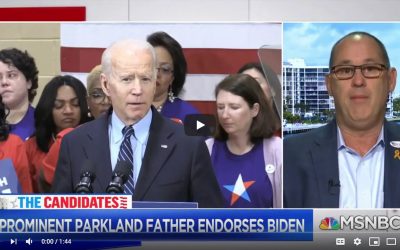 Father Of Parkland Victim Endorses Joe Biden | Velshi & Ruhle | MSNBC