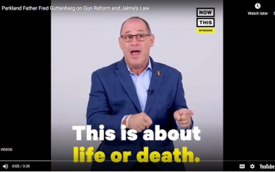 Parkland Father Fred Guttenberg on Gun Reform and Jaime’s Law